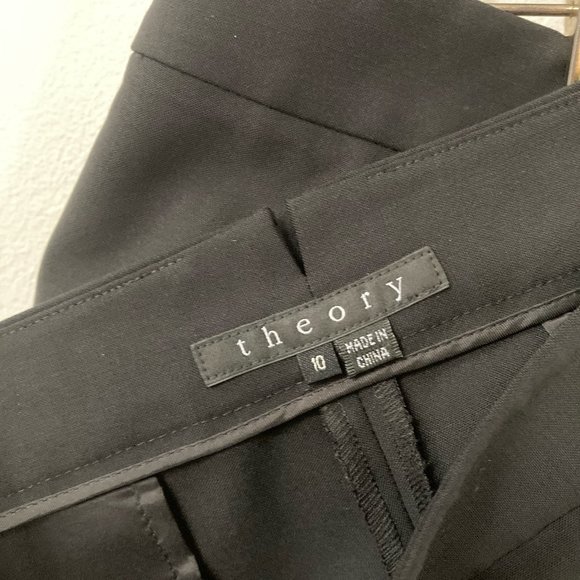 Theory Black Trousers - Picture 6 of 9